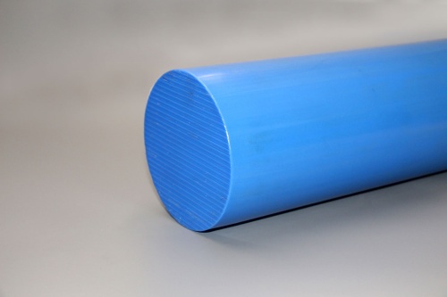 Капролон стержень Ф 110 мм MC 901 BLUE (1000 мм, 12,4 кг) синий Китай