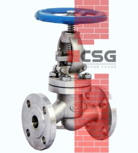 Клапан запорный стальной 15с65нж Ду50 Ру16, DN 50