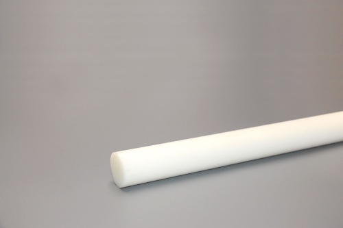 Полиацеталь стержень Ф 30 мм ПОМ-С (1000 мм, 1,1 кг) белый