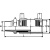 Переход электросварной ПЭ / латунь с нар. резьбой d63х1 1/4″