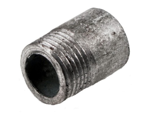 Резьба стальная удлиненная Ду25 L=100мм из труб по ГОСТ 3262-75 арт.1227894