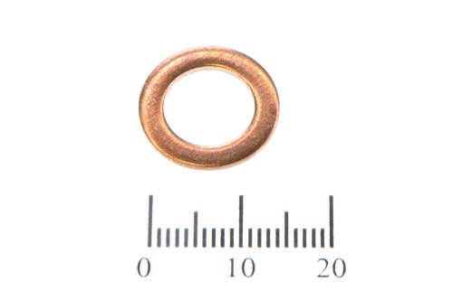 Шайба медная 10х16х1.0