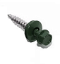Саморез кровельный 4.8x29 RAL6005 по дереву пакет (200шт) арт.1220549CDEK